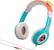 Left. eKids - Disney Moana Islander Wired Over-the-Ear Headphones - White/Pink/Blue.