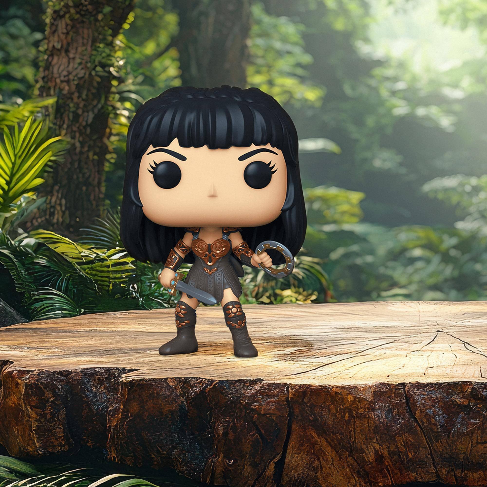 Alt View 2. Funko - Xena Warrior Princess Funko POP TV Vinyl Figure | Xena - Black.