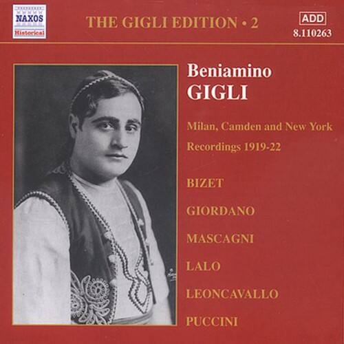 Beniamino Gigli - Sings Mascagni/Bizet/Giordano/Puccini/Toselli/&   - COMPACT DISCS [CD] price history on PriceWatchPro