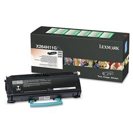 Lexmark - X264H11G Return Program 9,000 Page-Yield High-Yield Toner - Black