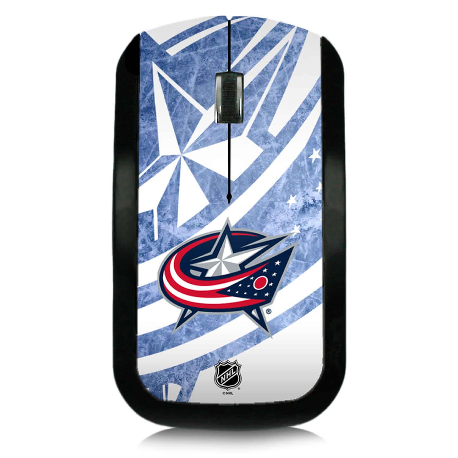 Keyscaper - Columbus Blue Jackets Wireless Mouse - Wireless - Multicolor