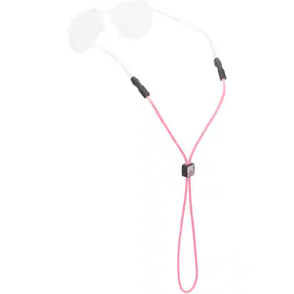 Front. Chums - Chums Universal Fit 3mm Eyewear Retainer - Realtree APC Pink - Realtree APC Pink.