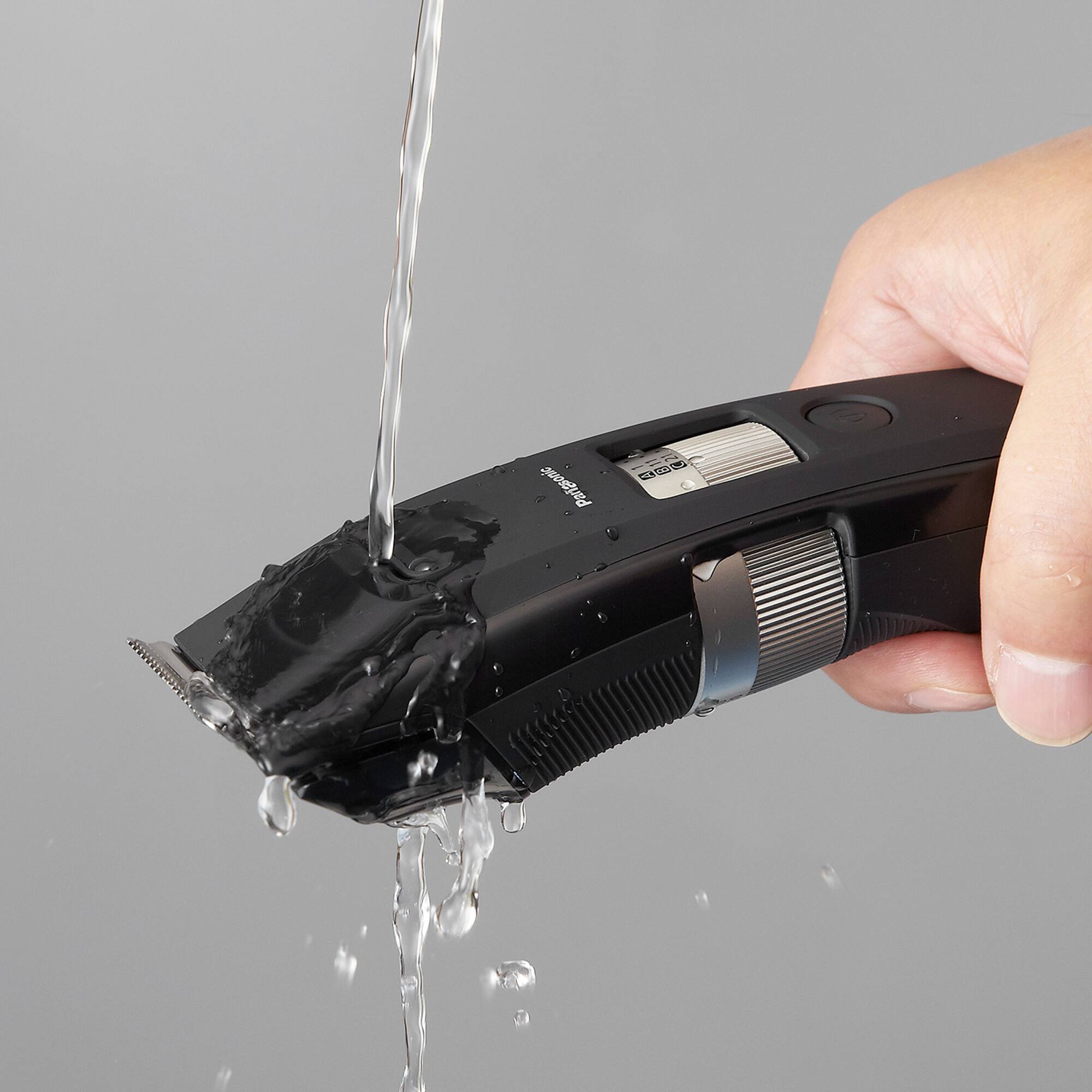 Alt View 13. Panasonic - ER-GB96-K Rechargeable Beard Trimmer with 4 Attachments Wet/Dry - Black.