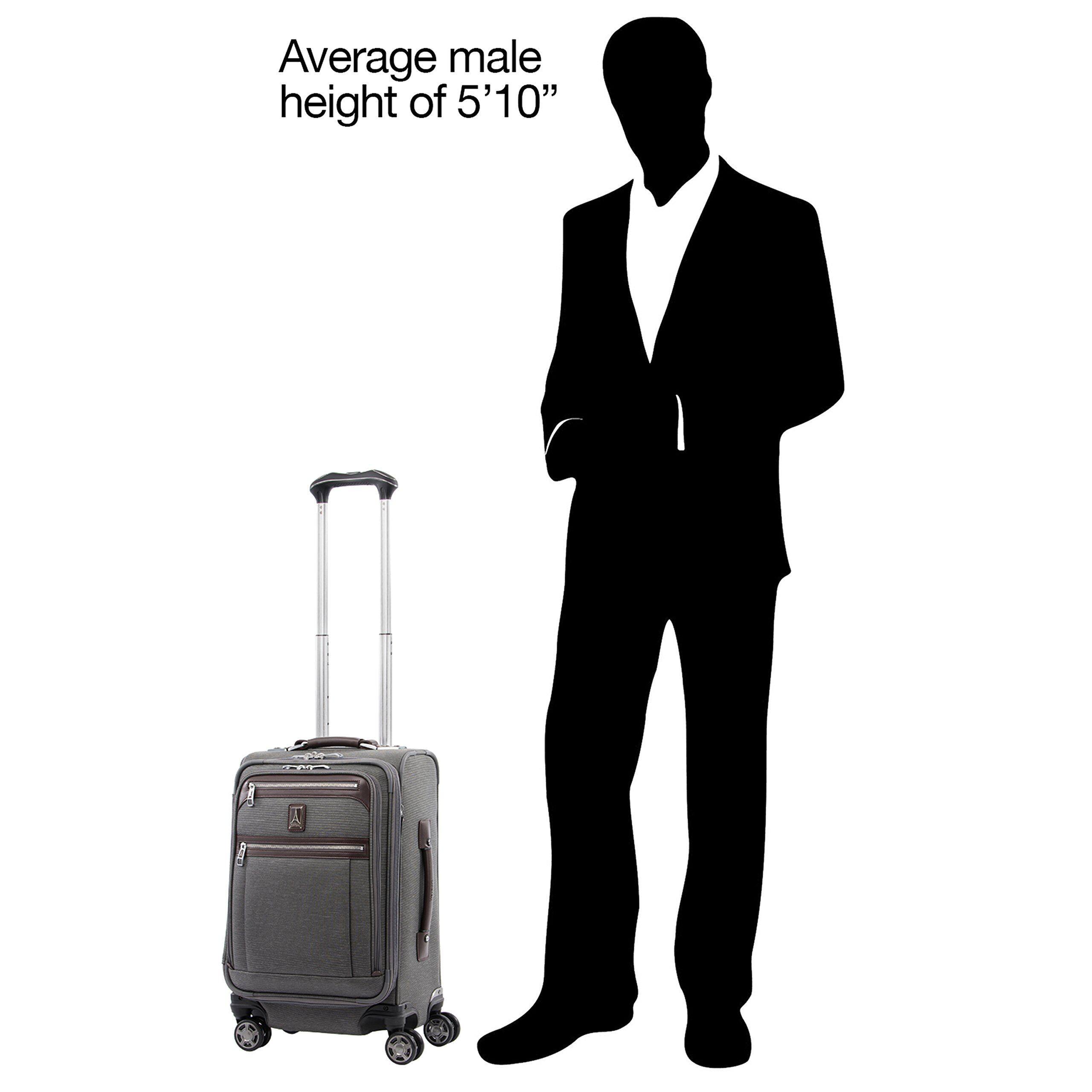 Average male height of 5'10"