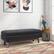 Left. Simpli Home - Owen Rectangular Storage Ottoman - Midnight Black.
