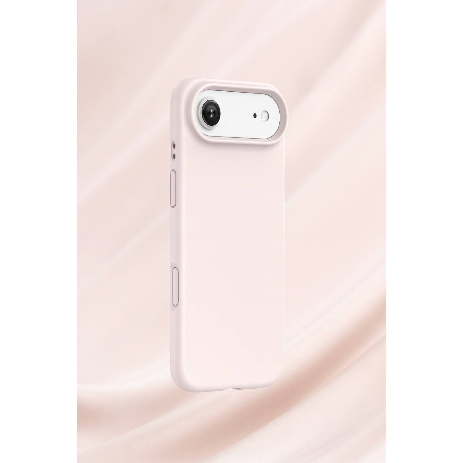Angle. SaharaCase - Apple iPhone Air Silicone Case | Compatible with Magsafe | Smooth Finish | Venture Series - Desert Rose.