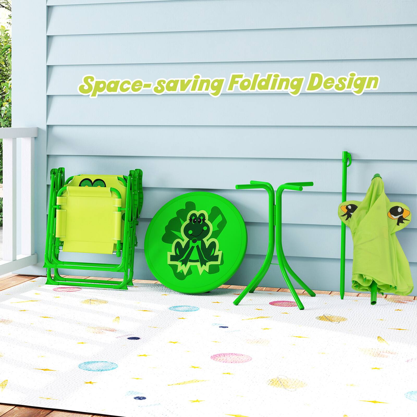 Space-saving Folding Design