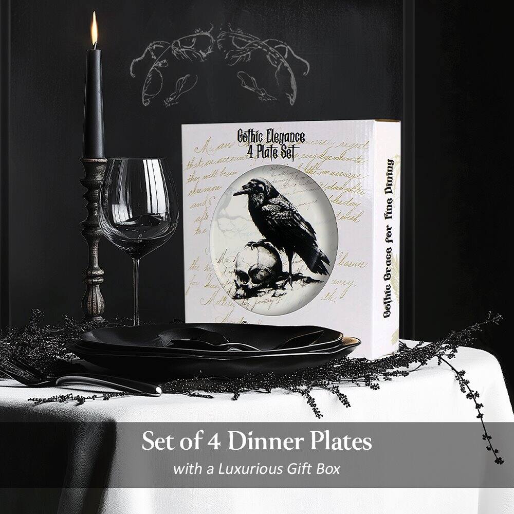 Set of 4 Dinner Plates  
with a Luxurious Gift Box