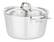 Angle. Viking - Contemporary 3 Ply, 5.2 Qt. Covered Dutch Oven - Mirror.