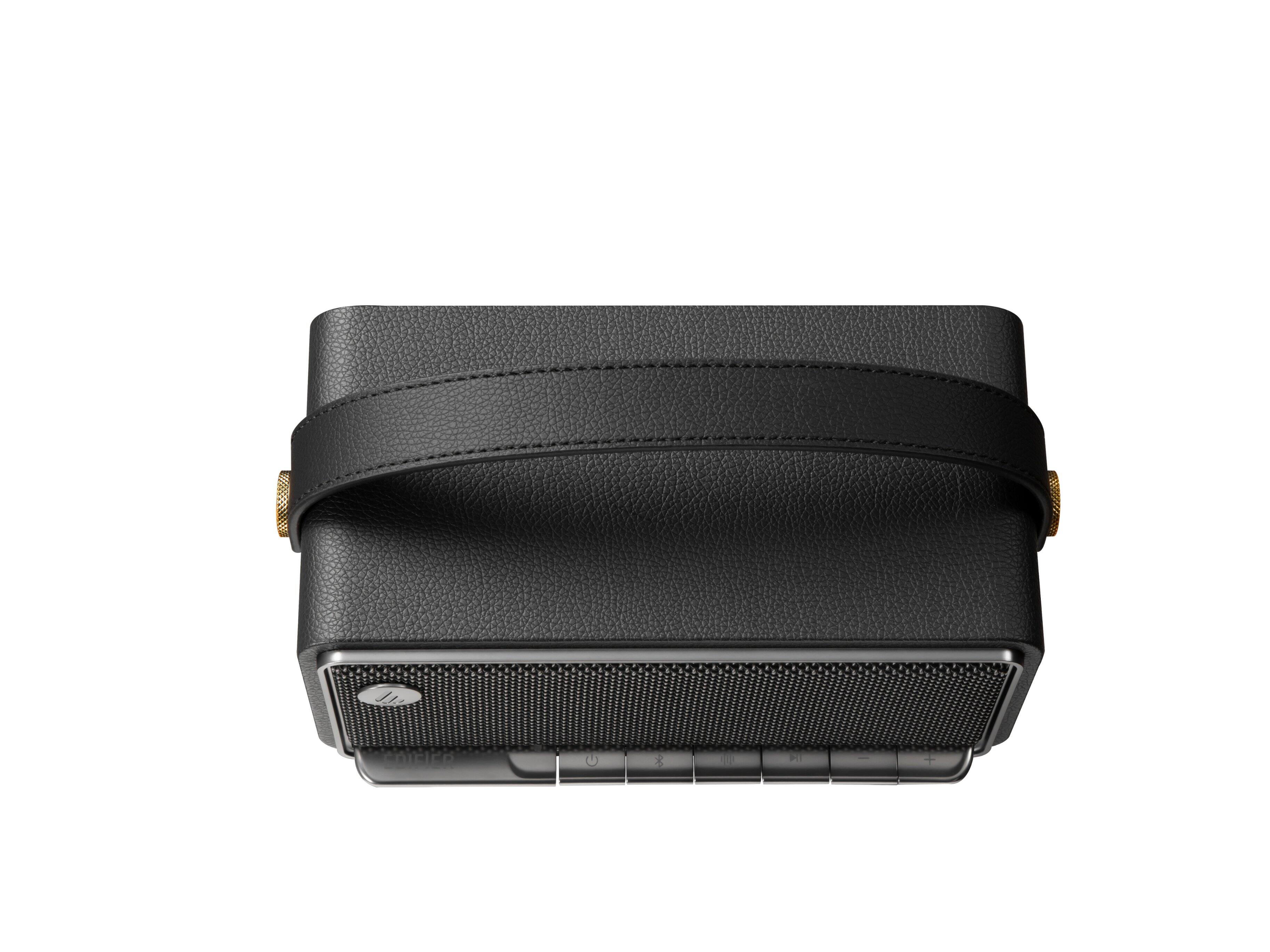 Edifier MP330 Portable Bluetooth Speaker Retro Black - Best Buy