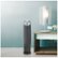Alt View Zoom 11. GermGuardian - 28" Air Purifier Tower with HEPA Filter & UV-C for 180 Sq. Ft Rooms - Black.