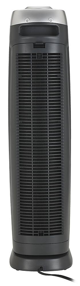 Alt View 16. GermGuardian - 28" Air Purifier Tower with HEPA Filter & UV-C for 180 Sq. Ft Rooms - Black.