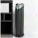 Alt View 13. GermGuardian - 28" Air Purifier Tower with HEPA Filter & UV-C for 180 Sq. Ft Rooms - Black.