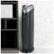 Alt View Zoom 17. GermGuardian - 28" Air Purifier Tower with HEPA Filter & UV-C for 180 Sq. Ft Rooms - Black.