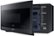 Alt View Zoom 12. Samsung - 2.1 Cu. Ft. Over-the-Range Microwave with Sensor Cook - Black Stainless Steel.