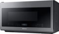 Left Zoom. Samsung - 2.1 Cu. Ft. Over-the-Range Microwave with Sensor Cook - Stainless Steel.