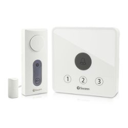 Swann - Wireless Home Security System - White - Front_Zoom