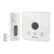 Front Zoom. Swann - Wireless Home Security System - White.