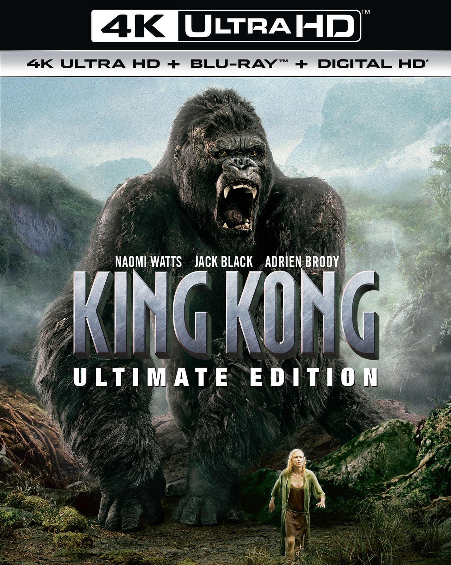 King Kong Ultimate Edition 4k Ultra Hd Blu Ray 2005 Best Buy
