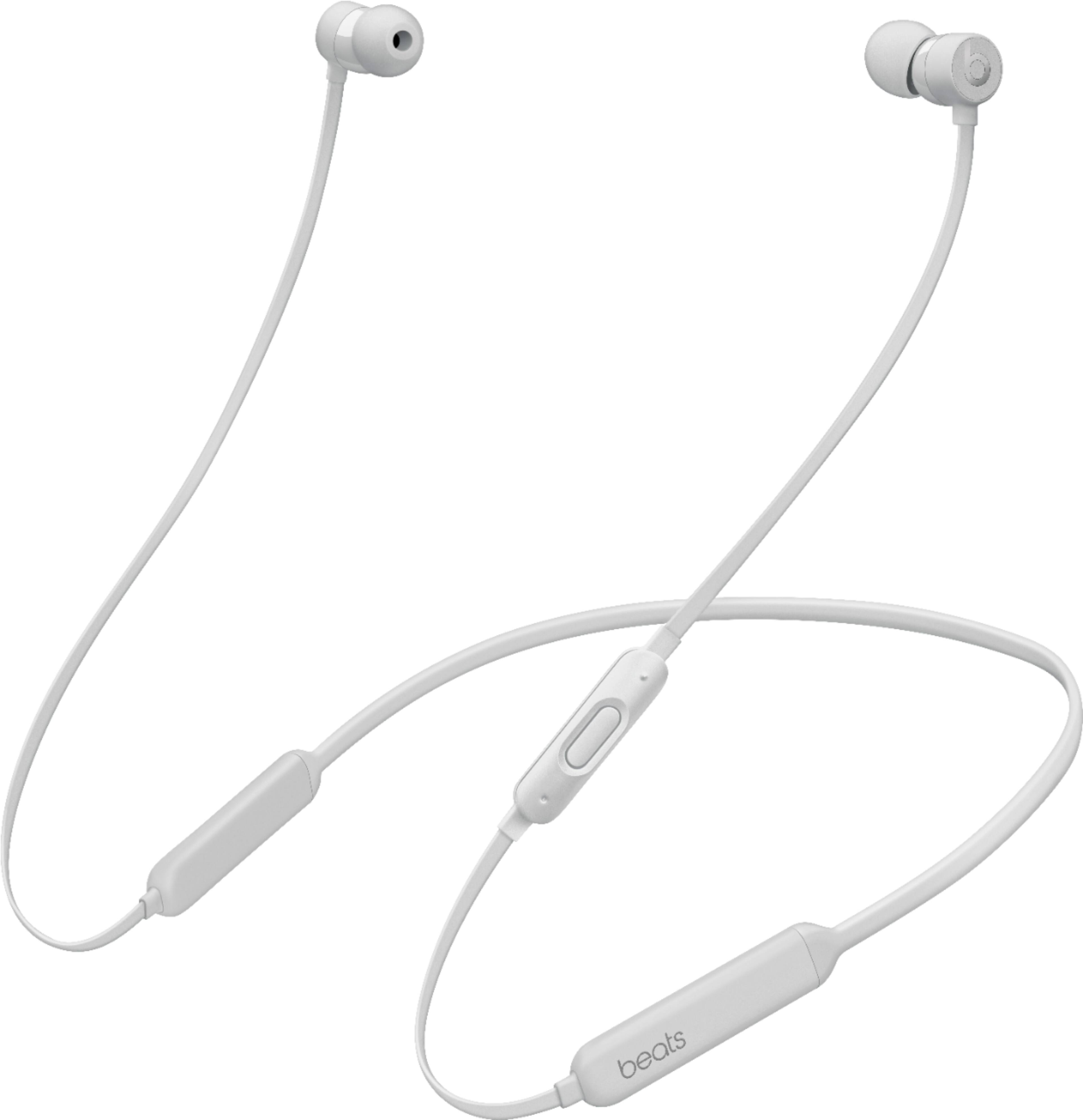 Left. Beats - BeatsX Earphones - Matte Silver.