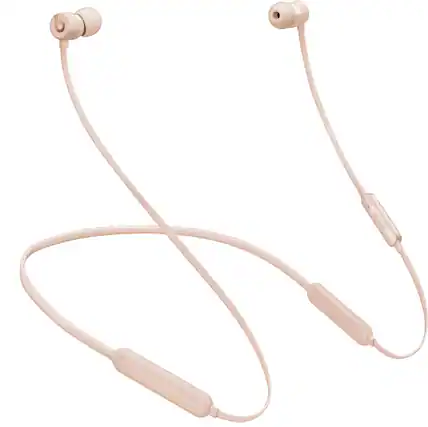 Angle. Beats - BeatsX Earphones - Matte Gold.