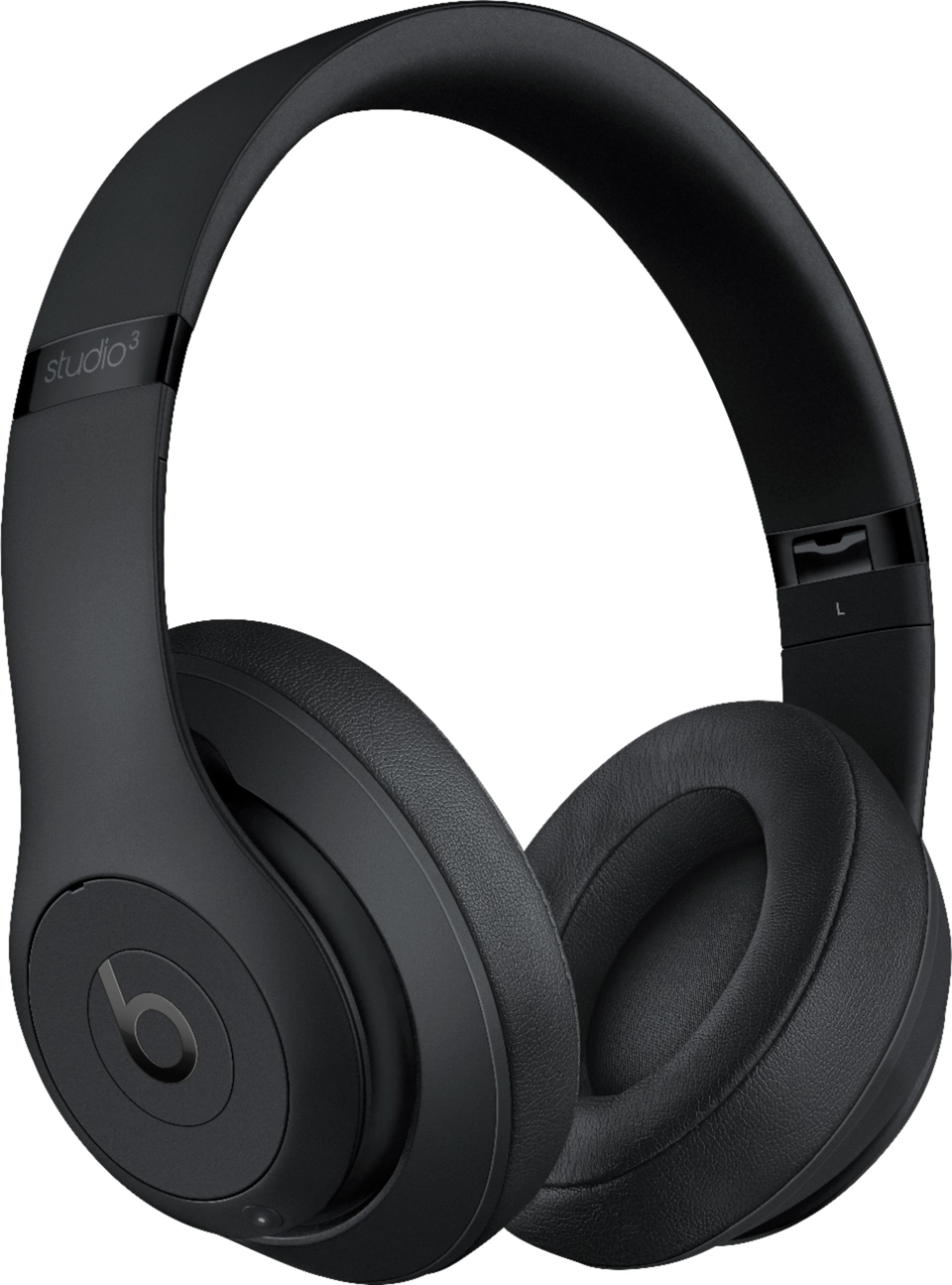 by Dr. Beats Studio³ Wireless Noise Cancelling Headphones Matte Black MX3X2LL/A - Best Buy
