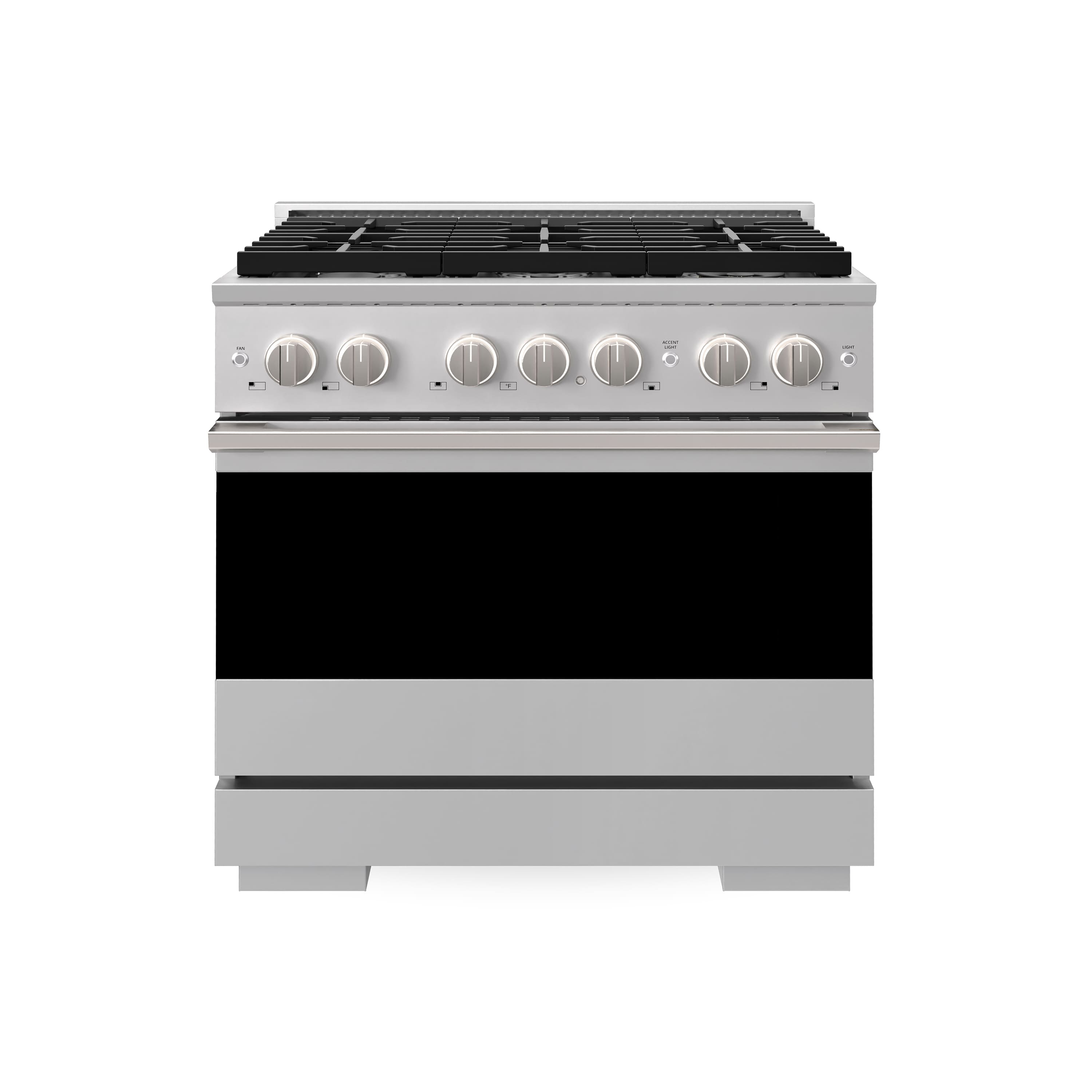 ZLINE - 36 in. 5.2 cu. ft. Marino Dual Fuel Freestanding Ran