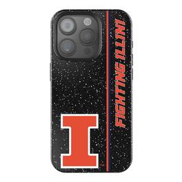Keyscaper - NCAA - Illinois Fighting Illini iPhone Bling Case - 15 - Black