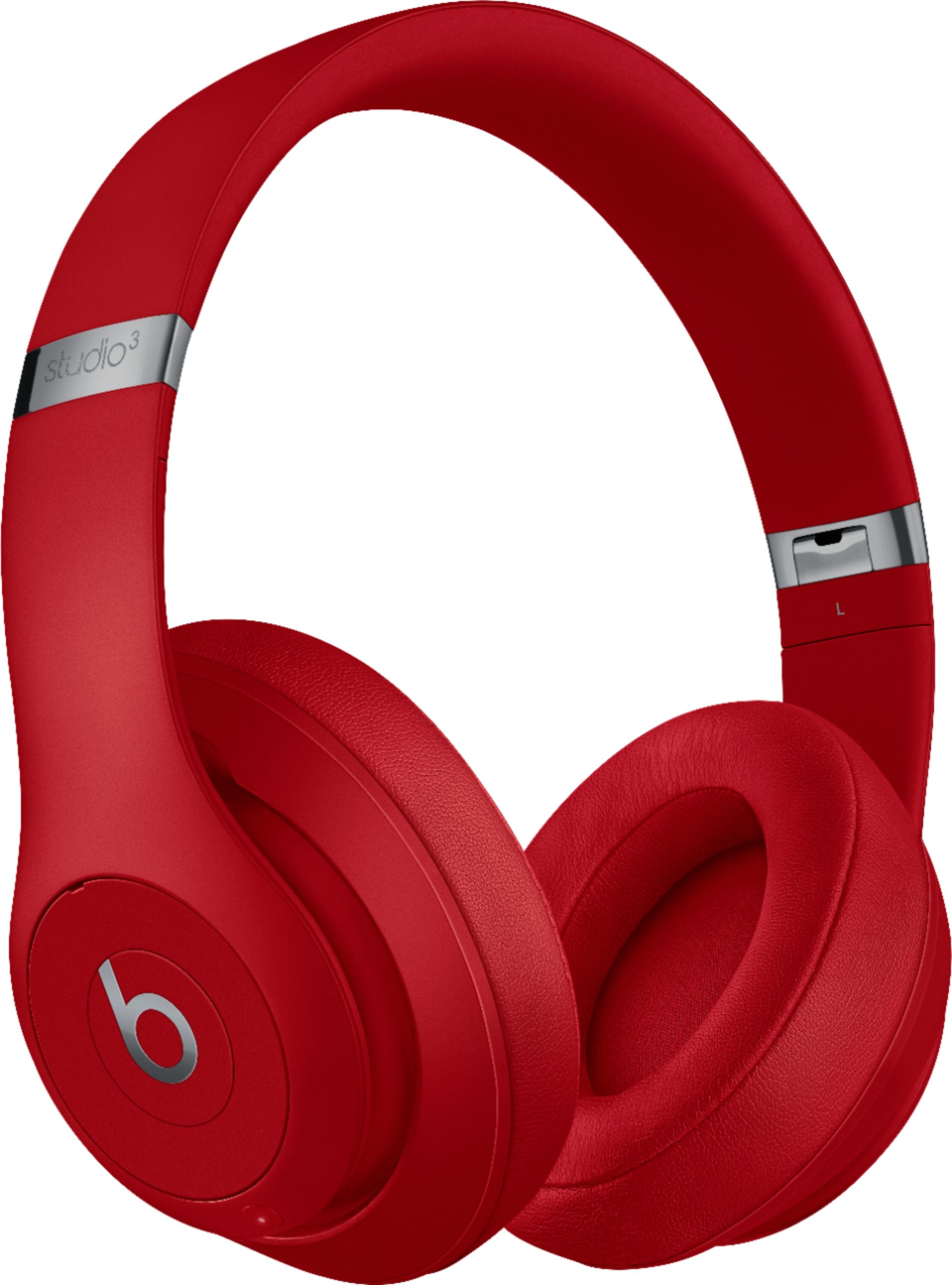 lektie komfortabel tilnærmelse Beats by Dr. Dre Beats Studio³ Wireless Noise Cancelling Headphones Red  MQD02LL/A - Best Buy