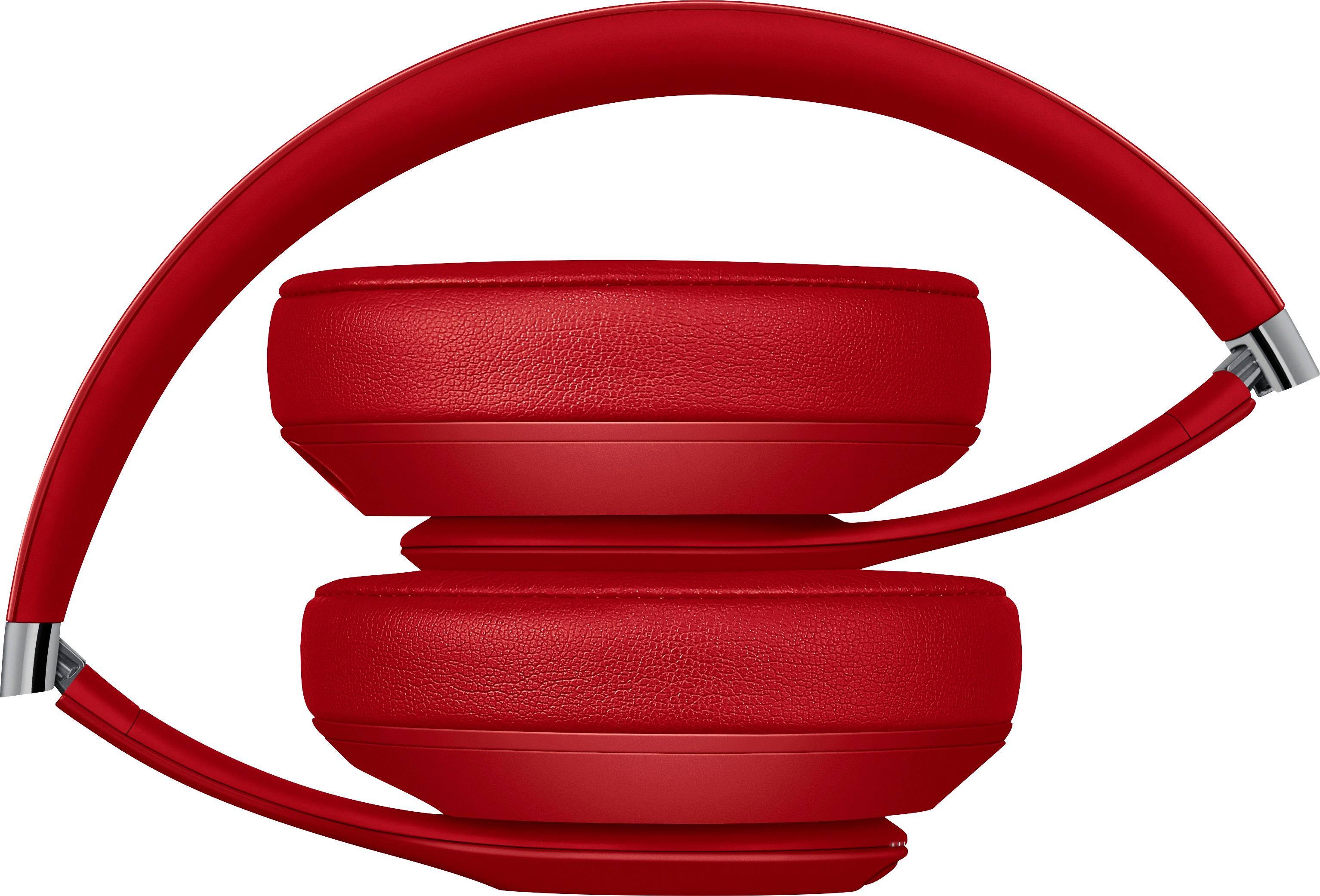 Alt View 12. Beats - Beats Studio³ Wireless Noise Cancelling Headphones - Red.