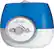 Left. PureGuardian - 1.5 Gal. Ultrasonic Warm/Cool Mist Humidifier - Blue/White.