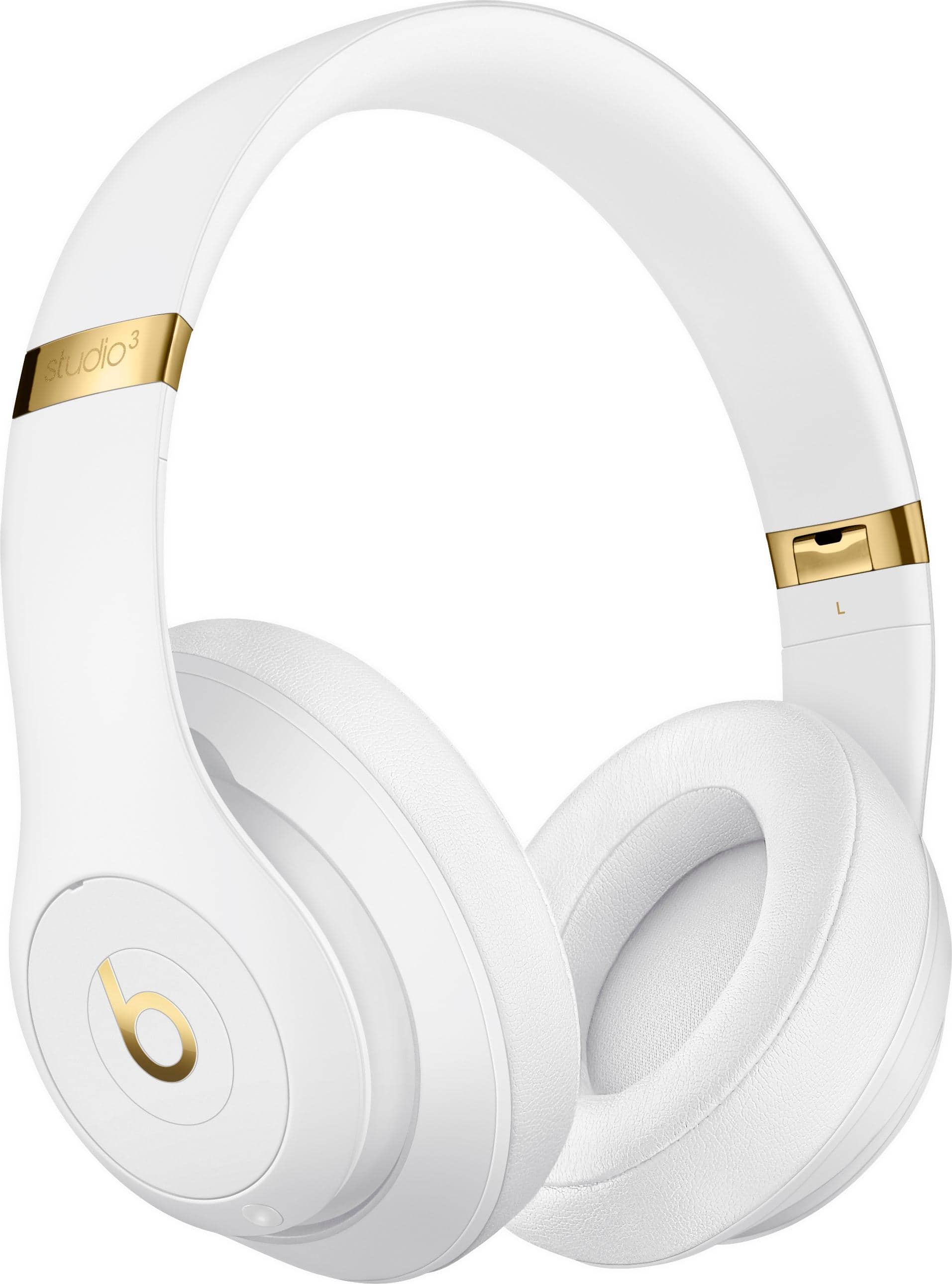 Angle. Beats - Beats Studio³ Wireless Noise Cancelling Headphones - White.