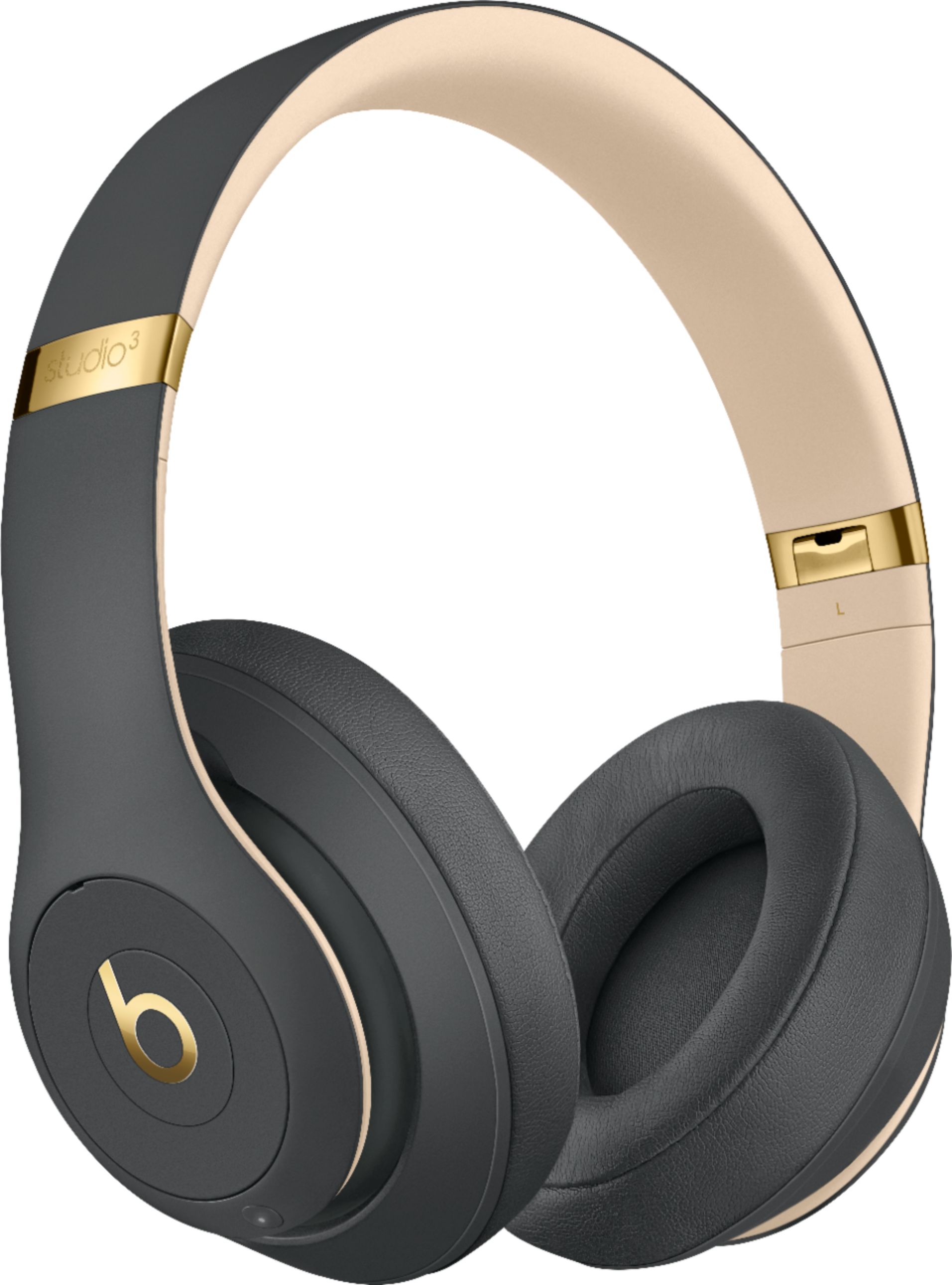 Beats Studio3 Wireless Over-Ear Noise Cancelling Bluetooth Headphones  (Midnight Black) with 6Ave Cleaning Kit