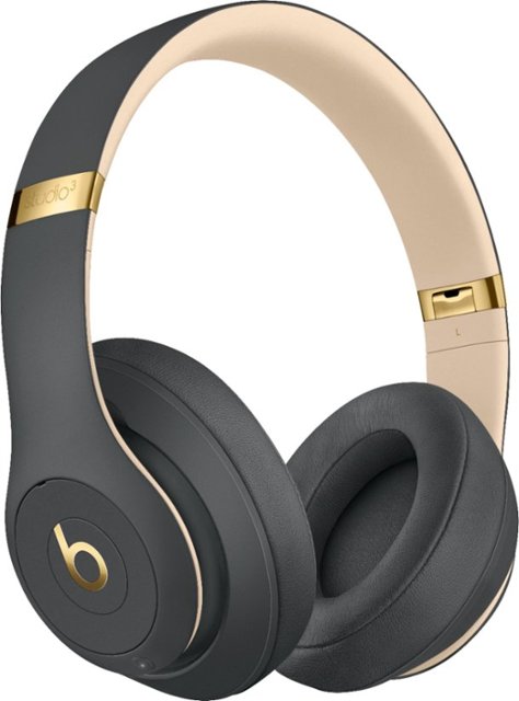 hed hjul træner Beats by Dr. Dre Beats Studio³ Wireless Noise Cancelling Headphones Shadow  Gray MXJ92LL/A - Best Buy