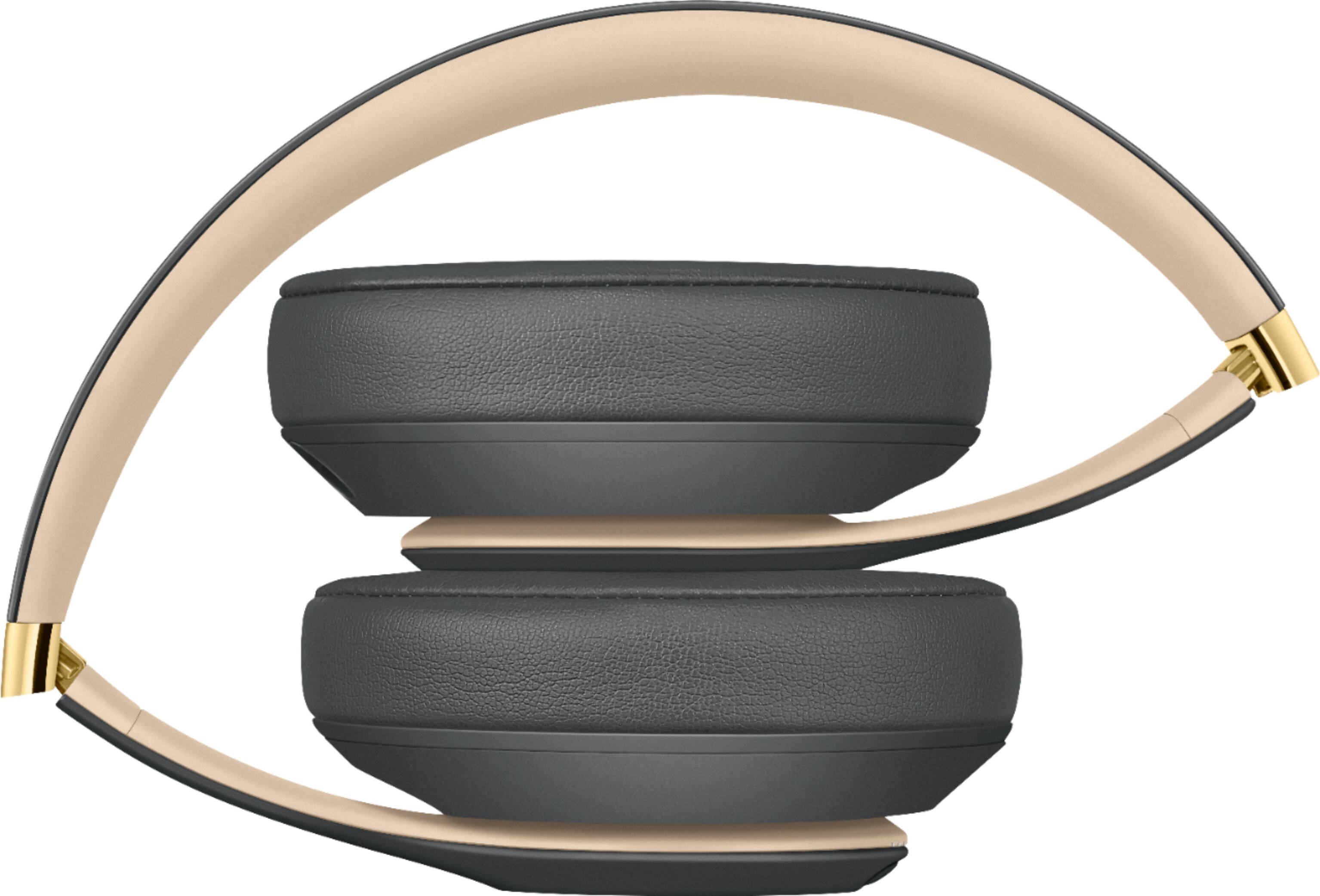 Alt View 12. Beats - Beats Studio³ Wireless Noise Cancelling Headphones - Shadow Gray.