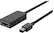 Front. Microsoft - Surface Mini DisplayPort to HDMI 2.0 Adapter - Black.