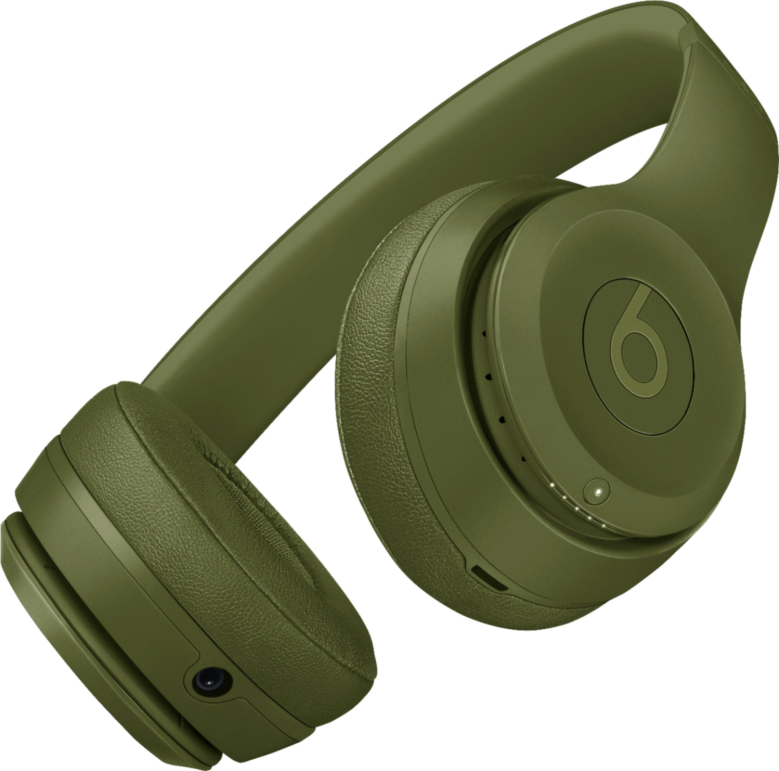 army green beats headphones
