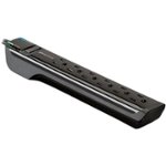 Front Zoom. 360 Electrical - 6-Outlet Surge Protector - Black.