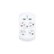 Front Zoom. 360 Electrical - 4-Outlet/2-USB Surge Protector - White.