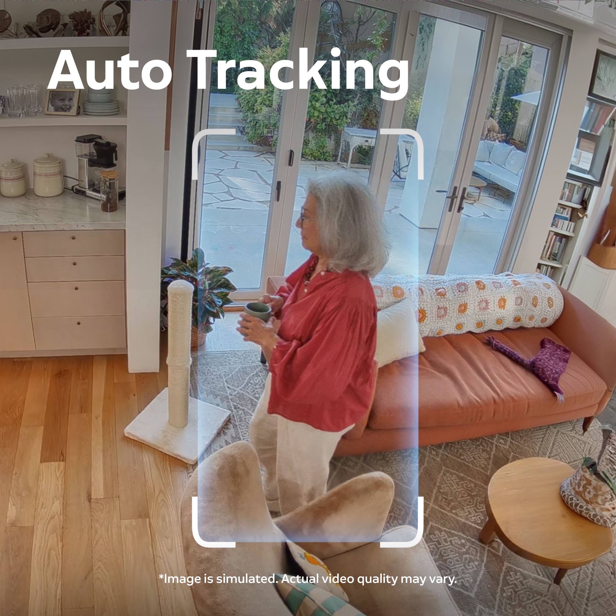 Auto Tracking

*Image is simulated. Actual video quality may vary.