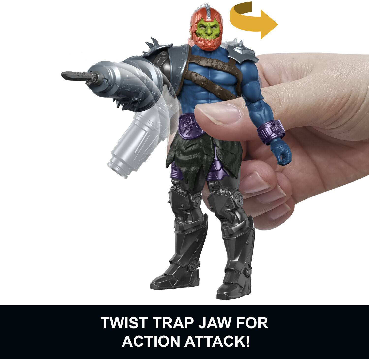 TWIST TRAP JAW FOR ACTION ATTACK!