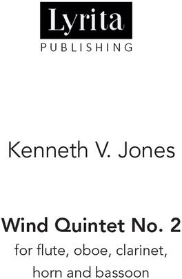 PopMarket - Kenneth V. Jones - Jones: Wind Quintet No. 2 - Multicolor