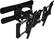 Angle Standard. Diamond - Articulating Wall Mount for Most 32" - 50" Flat-Panel TVs - Extends 15-3/4" - Black.