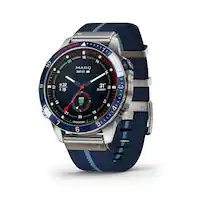 Garmin - MARQ Captain (Gen. 2) Modern Tool GPS Smartwatch 46 mm - Titanium - (2019) - Front_Zoom