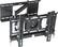 Angle Standard. Diamond - Articulating Wall Mount for Most 23" - 37" Flat-Panel TVs - Extends 22-5/8" - Black.