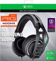 RIG 400HX 3D Audio Gaming Headset for Xbox Series X|S and Xbox One - Black - Front_Zoom