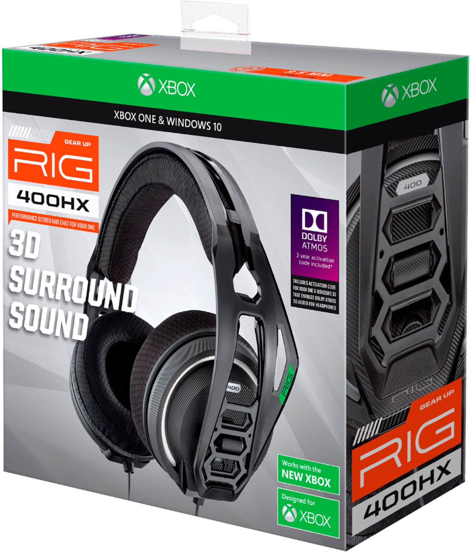 dolby atmos gaming headset xbox one