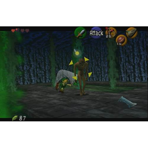 Zelda: Ocarina of Time - Wii U Virtual Console footage