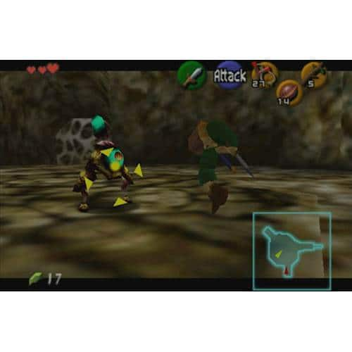 Zelda: Ocarina of Time - Wii U Virtual Console footage