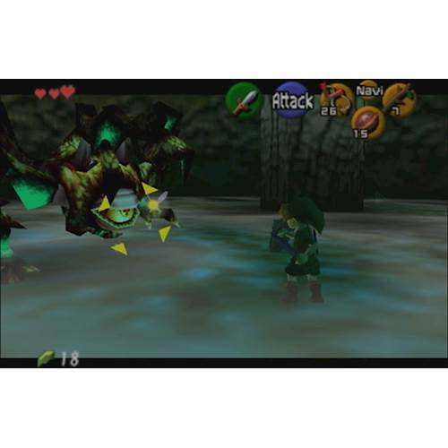 Zelda Ocarina Of Time on n64, 3DS and virtual console Wii : The
